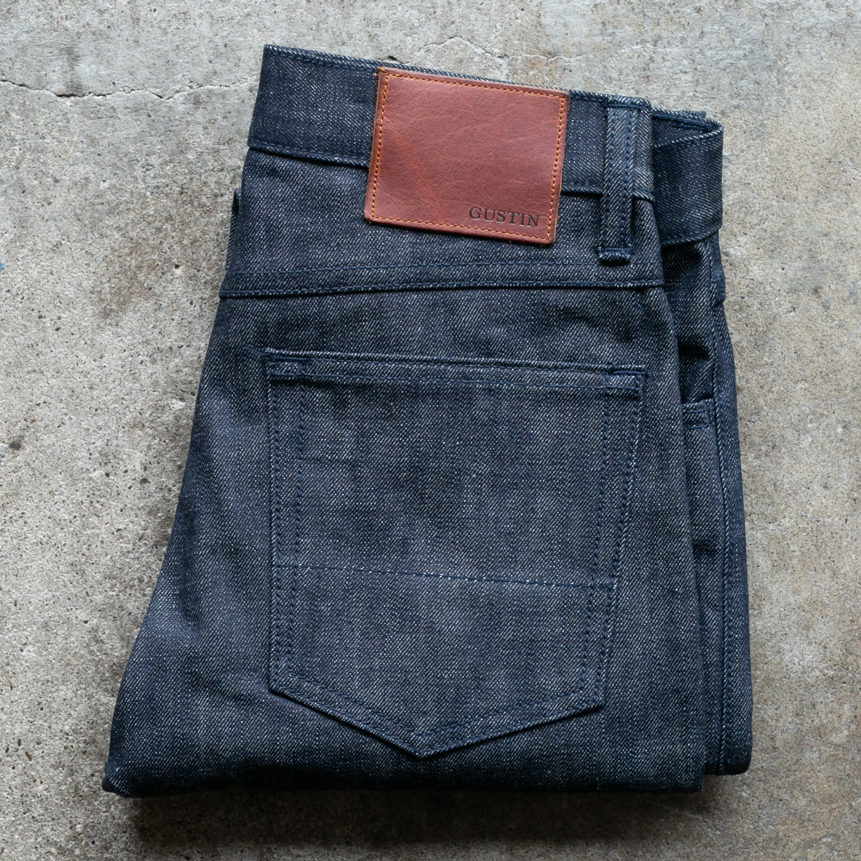 Zimbabwe Denim Indigo | Raw Denim Jeans | Gustin