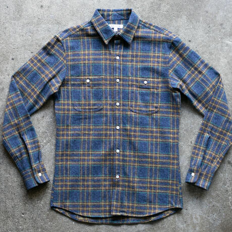 gustin #1333 electric homespun shirt - golden state