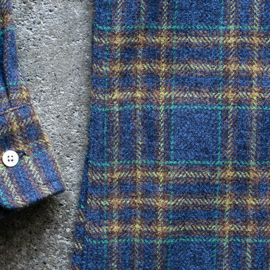 gustin #1333 electric homespun shirt - golden state