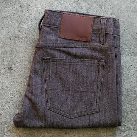 gustin #227 rust slub 5 pocket