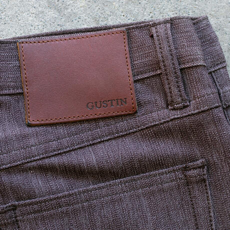 gustin #227 rust slub 5 pocket