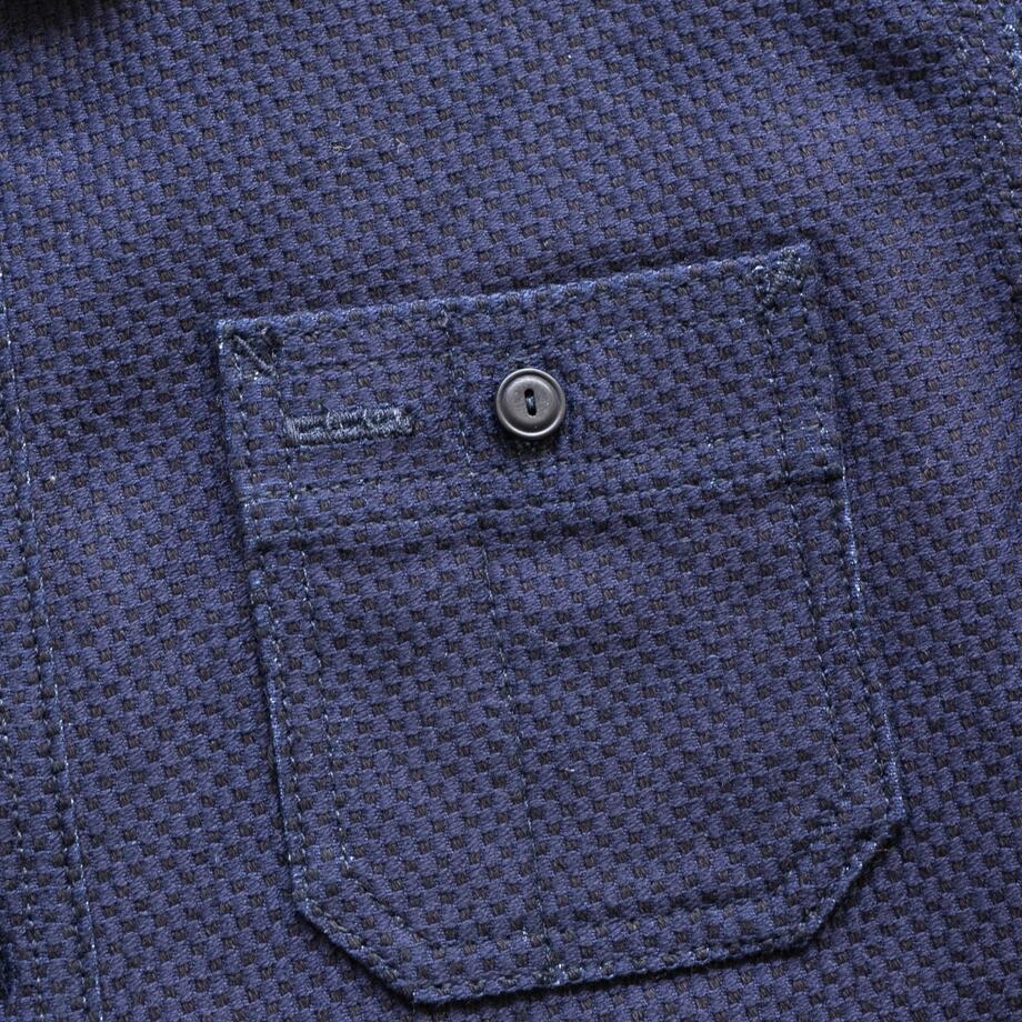 gustin #184 indigo monster sashiko workshirt