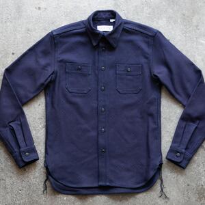 gustin #184 indigo monster sashiko workshirt