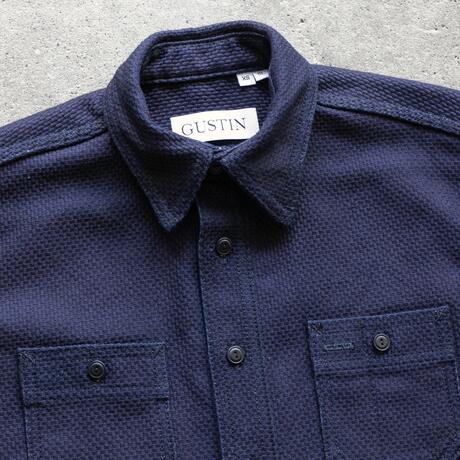 gustin #184 indigo monster sashiko workshirt