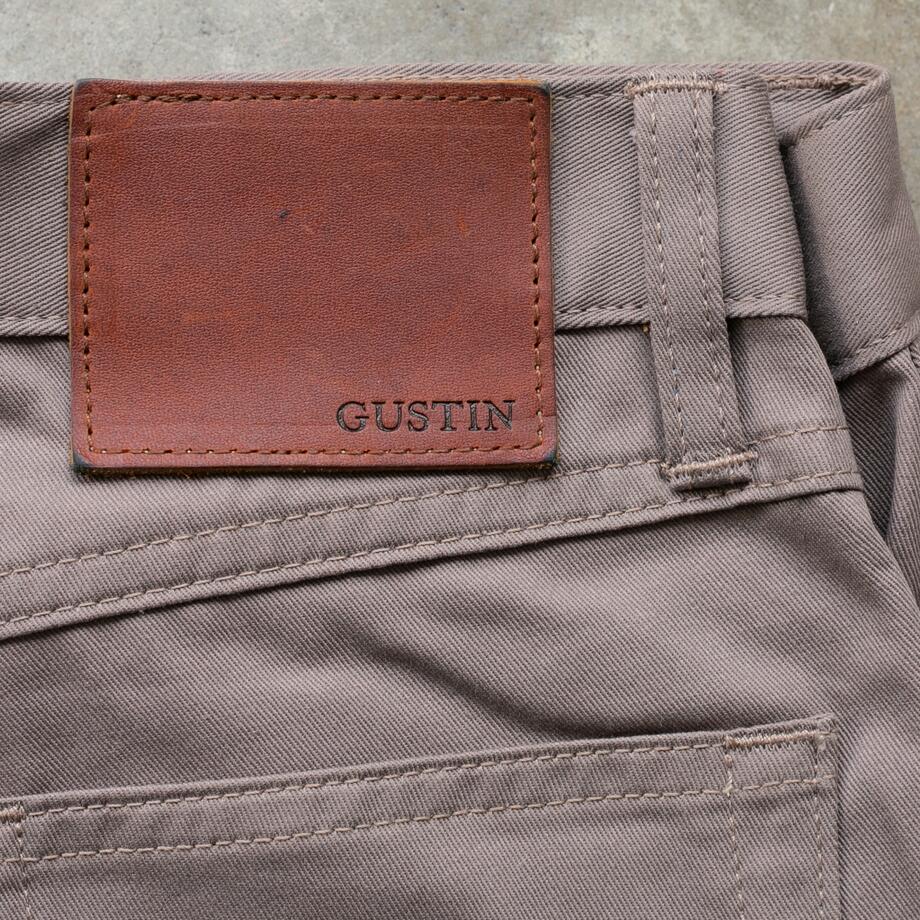gustin #443 classic twill 5 pocket - driftwood
