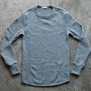 gustin ultrasoft triple twist crewneck - titanium