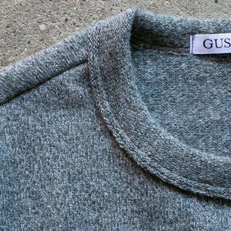 gustin ultrasoft triple twist crewneck - titanium