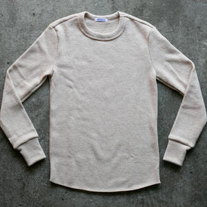 gustin ultrasoft triple twist crewneck - natural