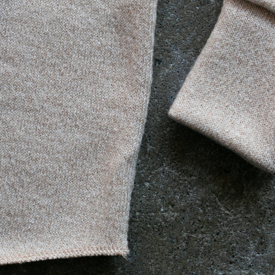 gustin ultrasoft triple twist crewneck - natural