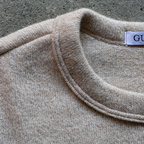 gustin ultrasoft triple twist crewneck - natural