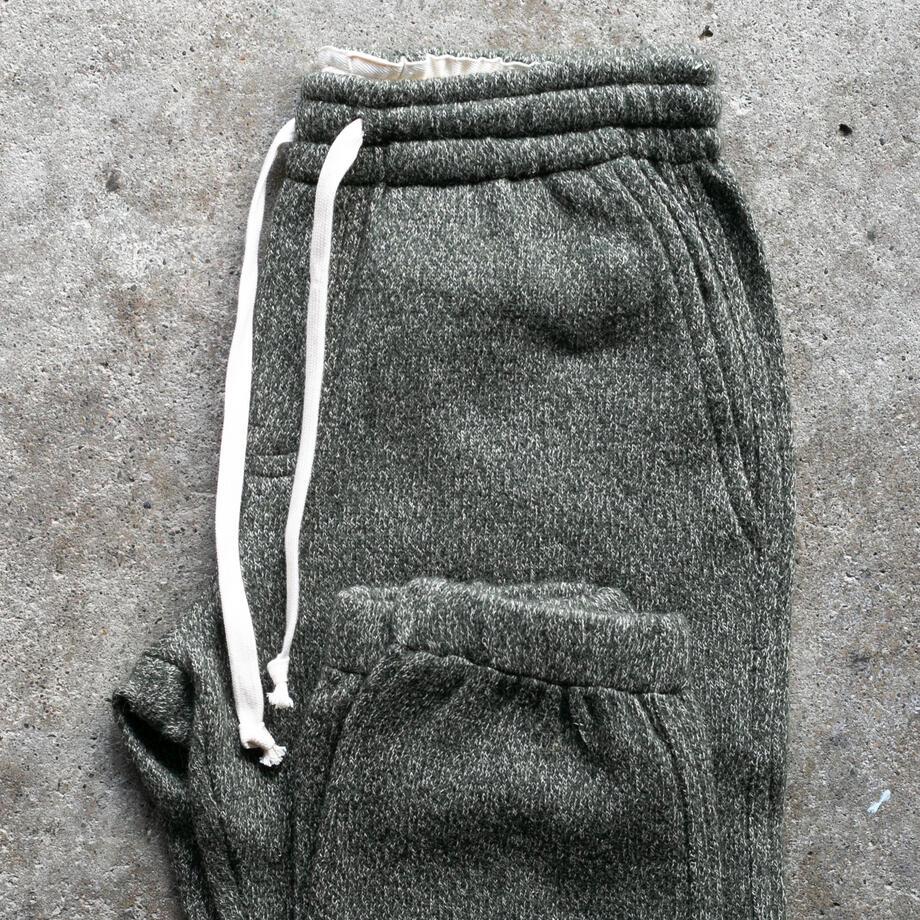 gustin ultrasoft triple twist joggers - moss