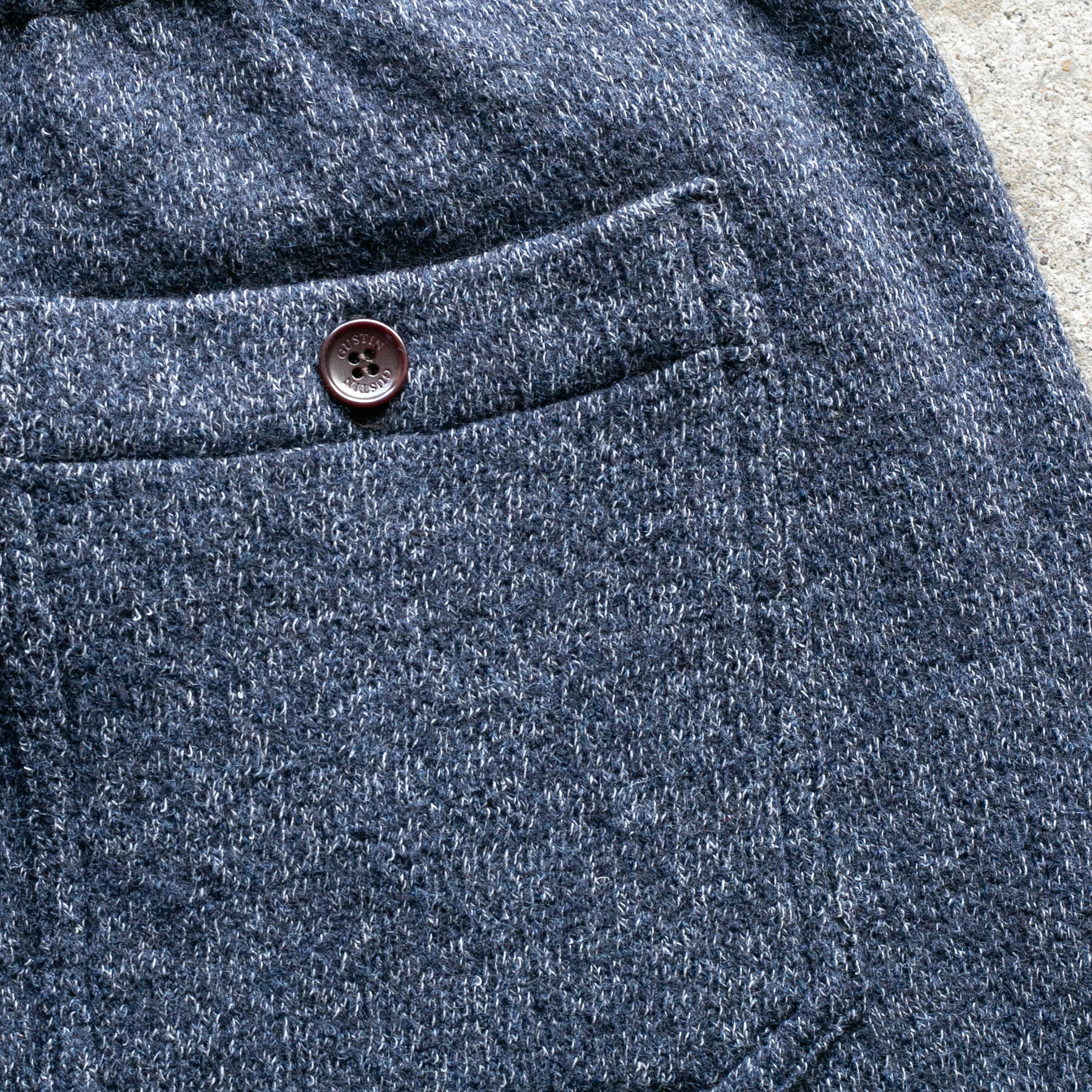 gustin ultrasoft triple twist joggers - navy