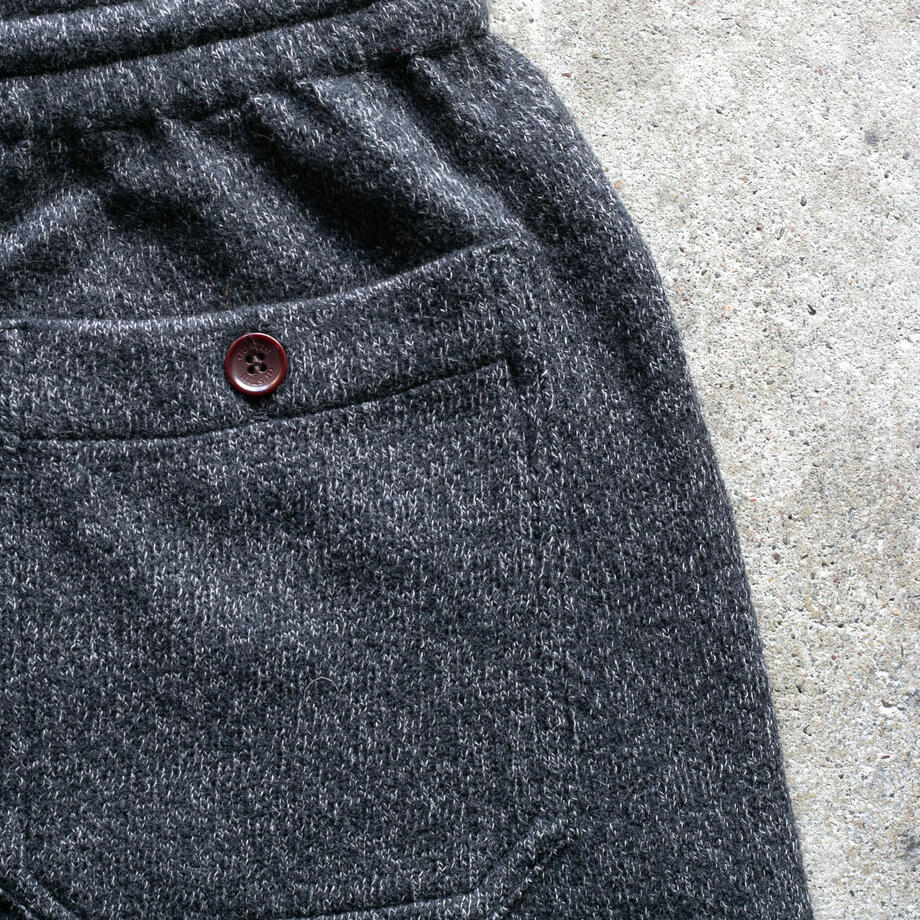 gustin ultrasoft triple twist joggers - charcoal