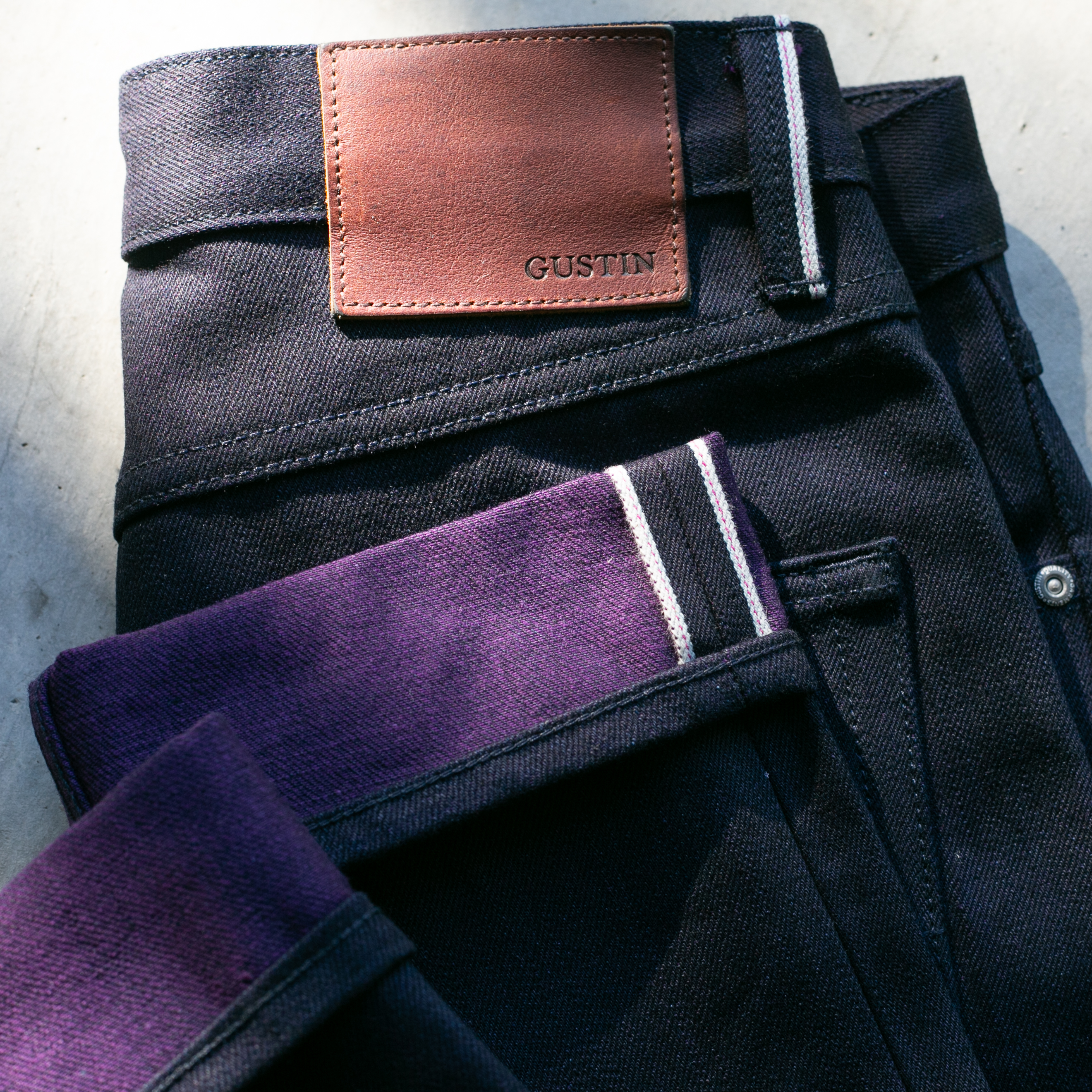 501 Indigo X Purple | Gustin | Jeans | Selvedge | USA made