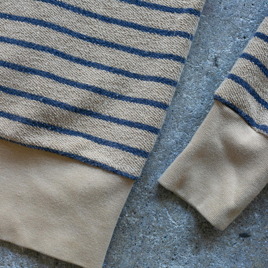 gustin the loopout sweatshirt - gold khaki