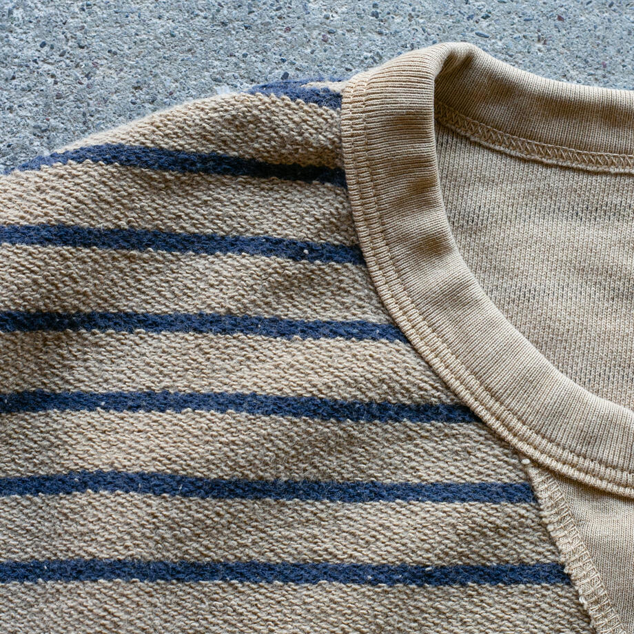 gustin the loopout sweatshirt - gold khaki