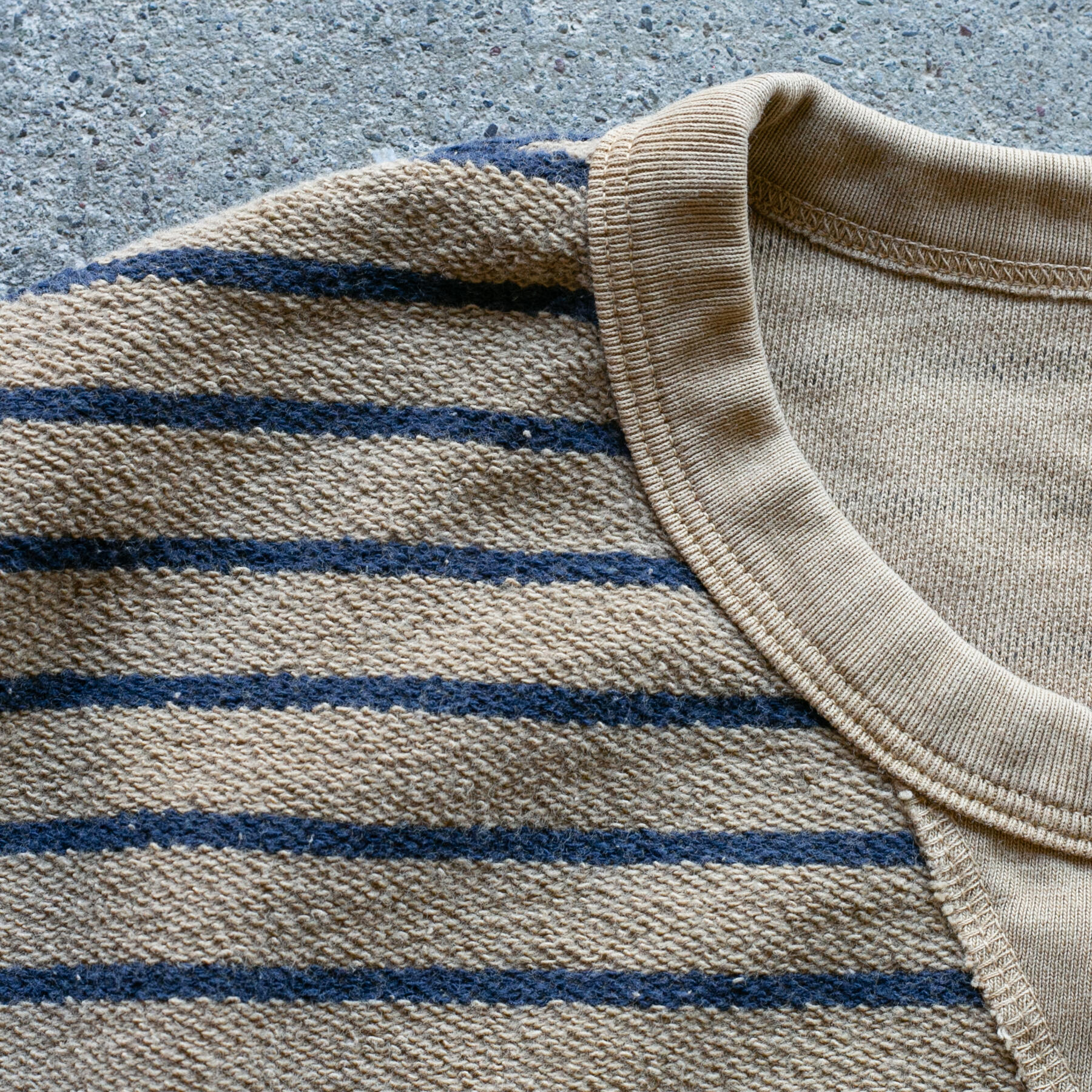 gustin the loopout sweatshirt - gold khaki