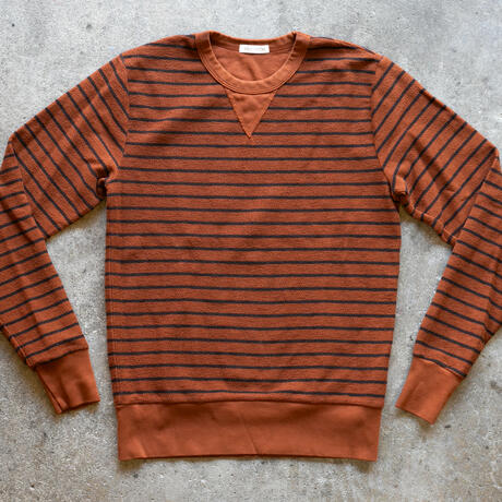 gustin the loopout sweatshirt - burnt orange