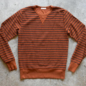 gustin the loopout sweatshirt - burnt orange