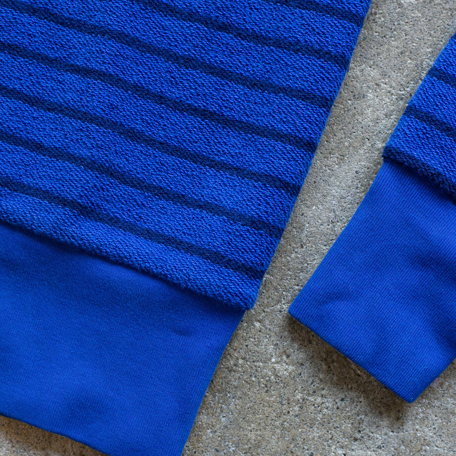 gustin the loopout sweatshirt - vivid blue