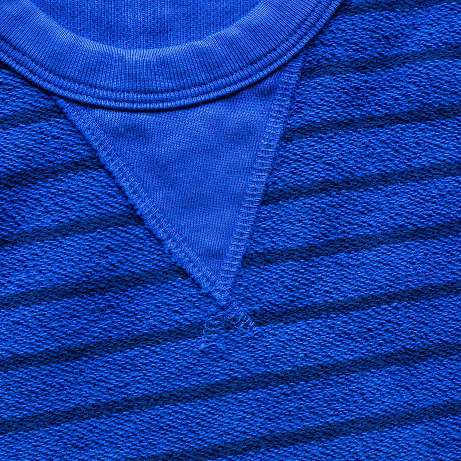 gustin the loopout sweatshirt - vivid blue