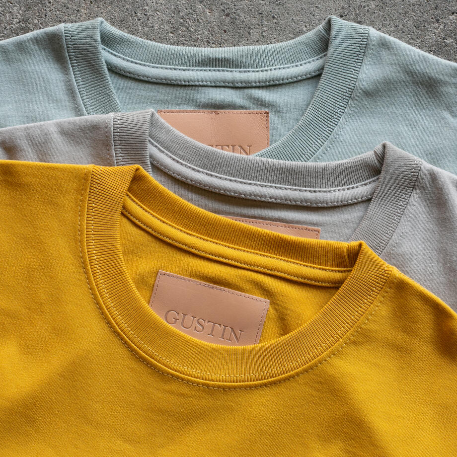 gustin vintage heavyweight t-shirt earth collection