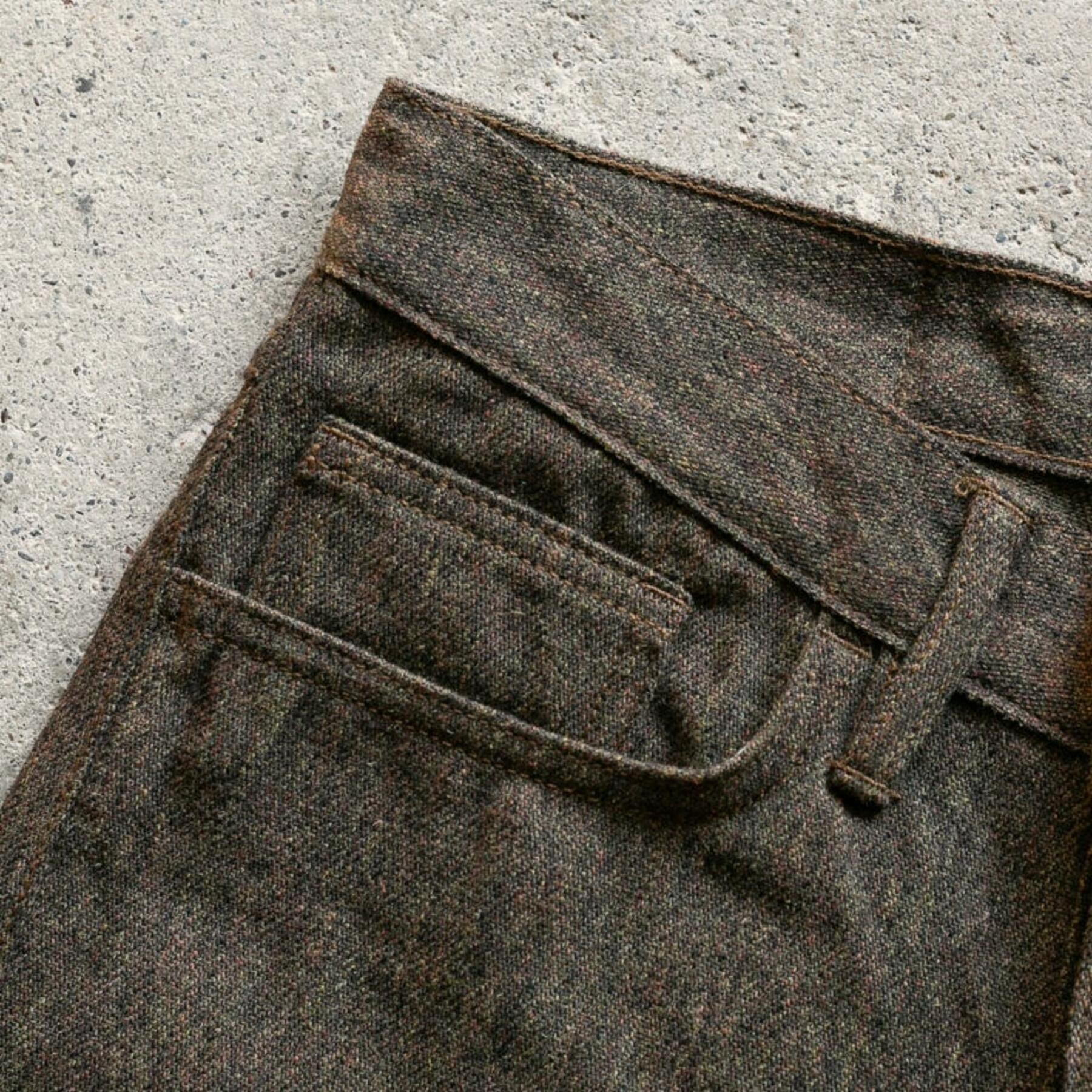 gustin #148 military wool serge - olive rust