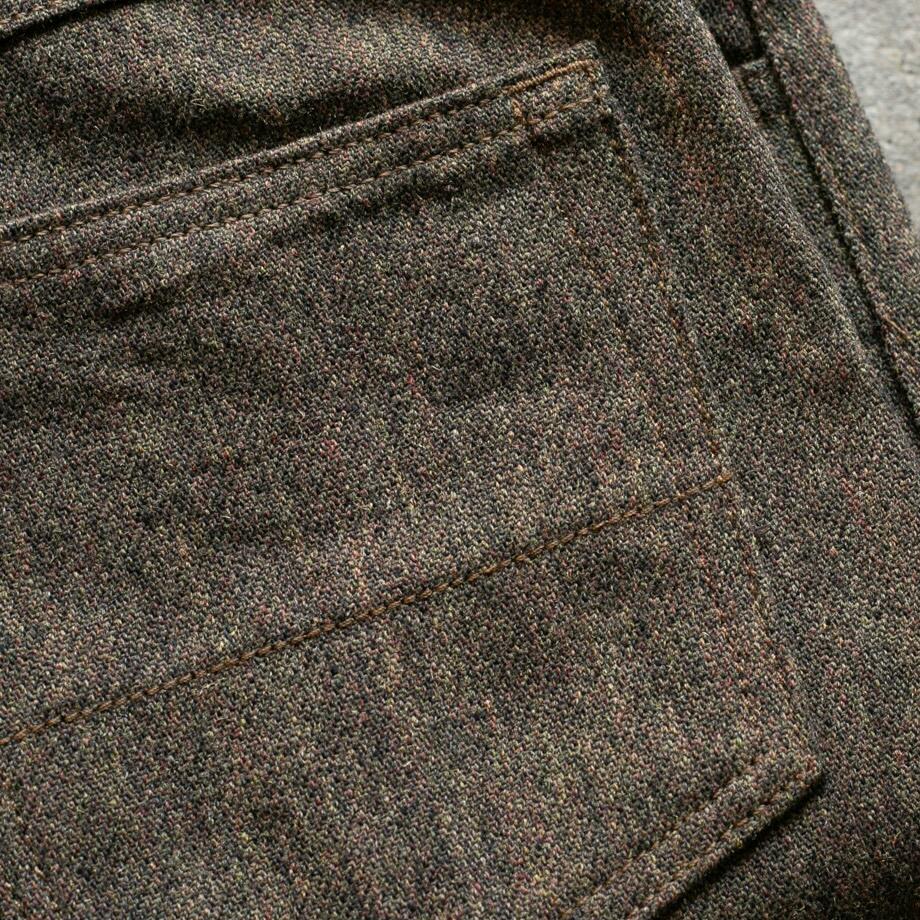 gustin #148 military wool serge - olive rust