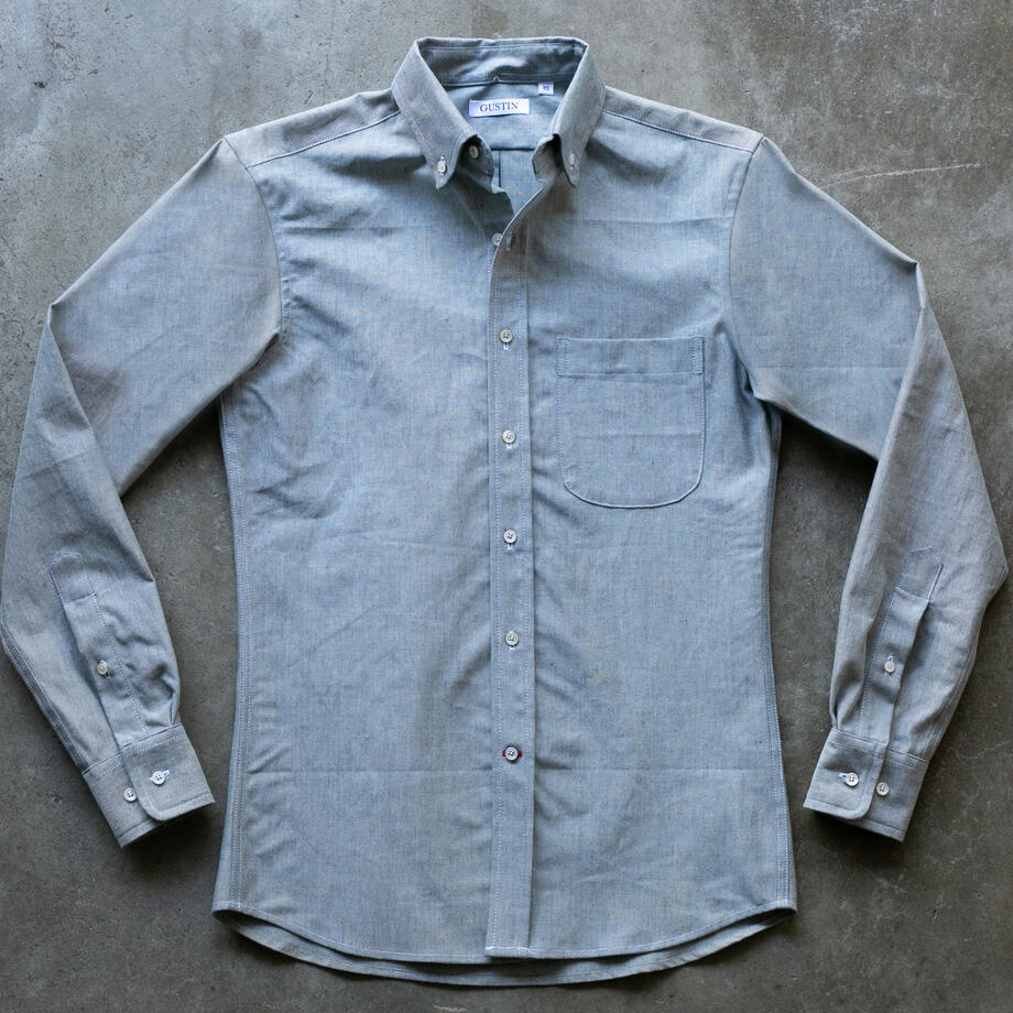 gustin #1165 japan indigo oxford