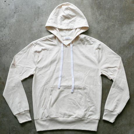 gustin american heavy pullover hoodie - natural