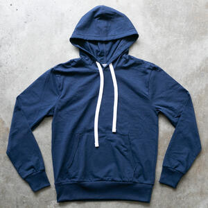 gustin american heavy pullover hoodie - navy