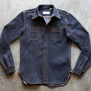 gustin #192 the rainbow selvedge workshirt