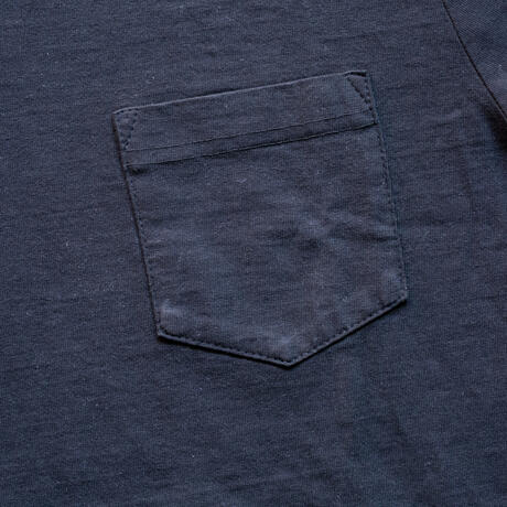 gustin american heavy pocket t-shirt - black