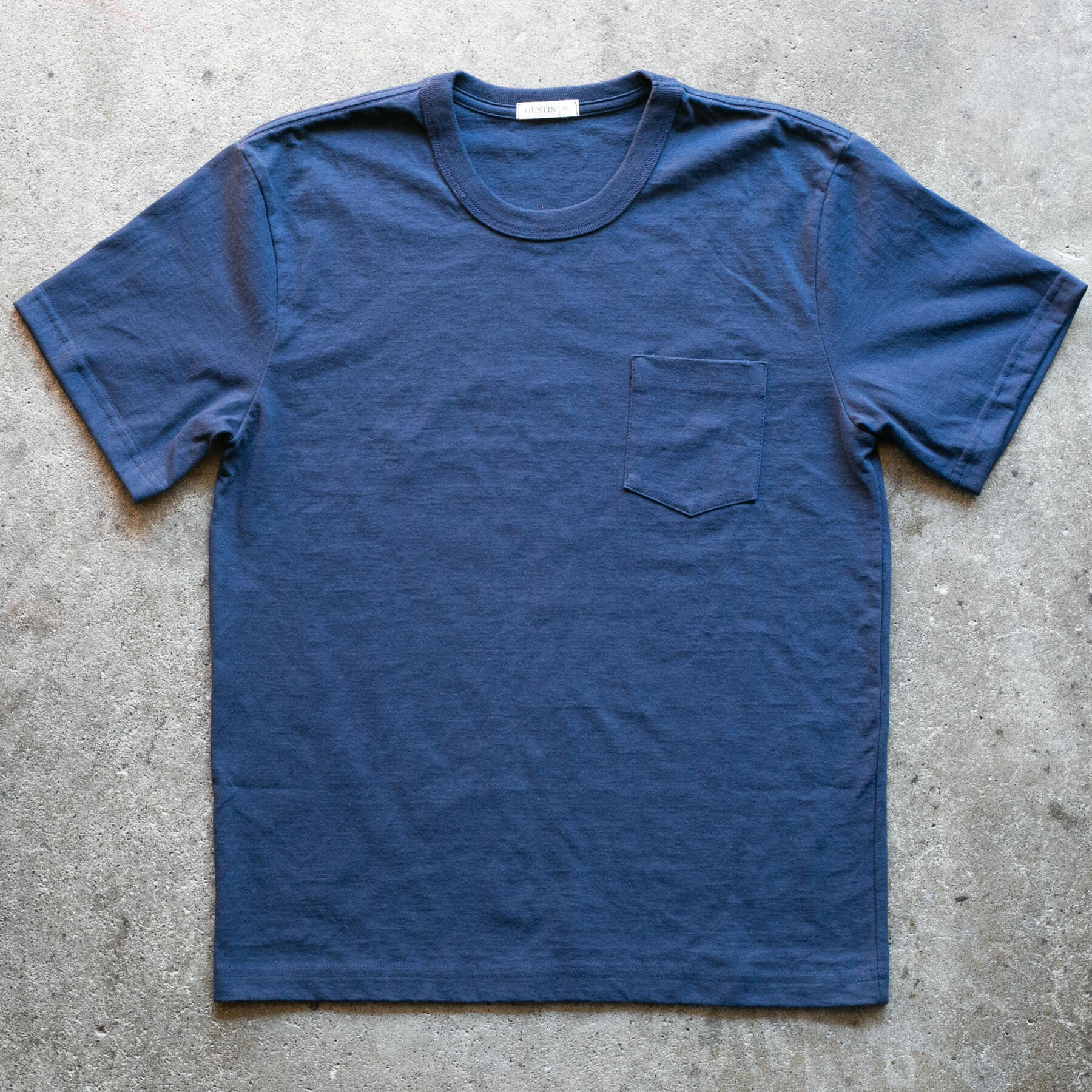 gustin american heavy pocket t-shirt 5 pack