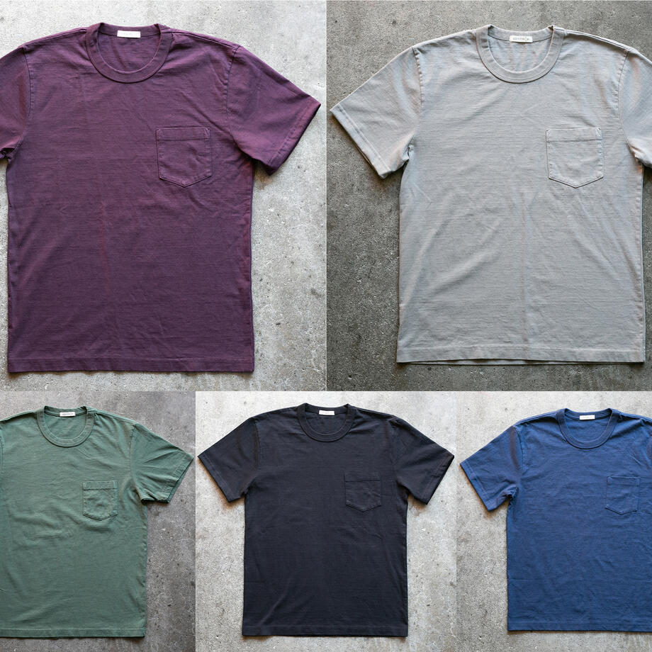 gustin american heavy pocket t-shirt 5 pack