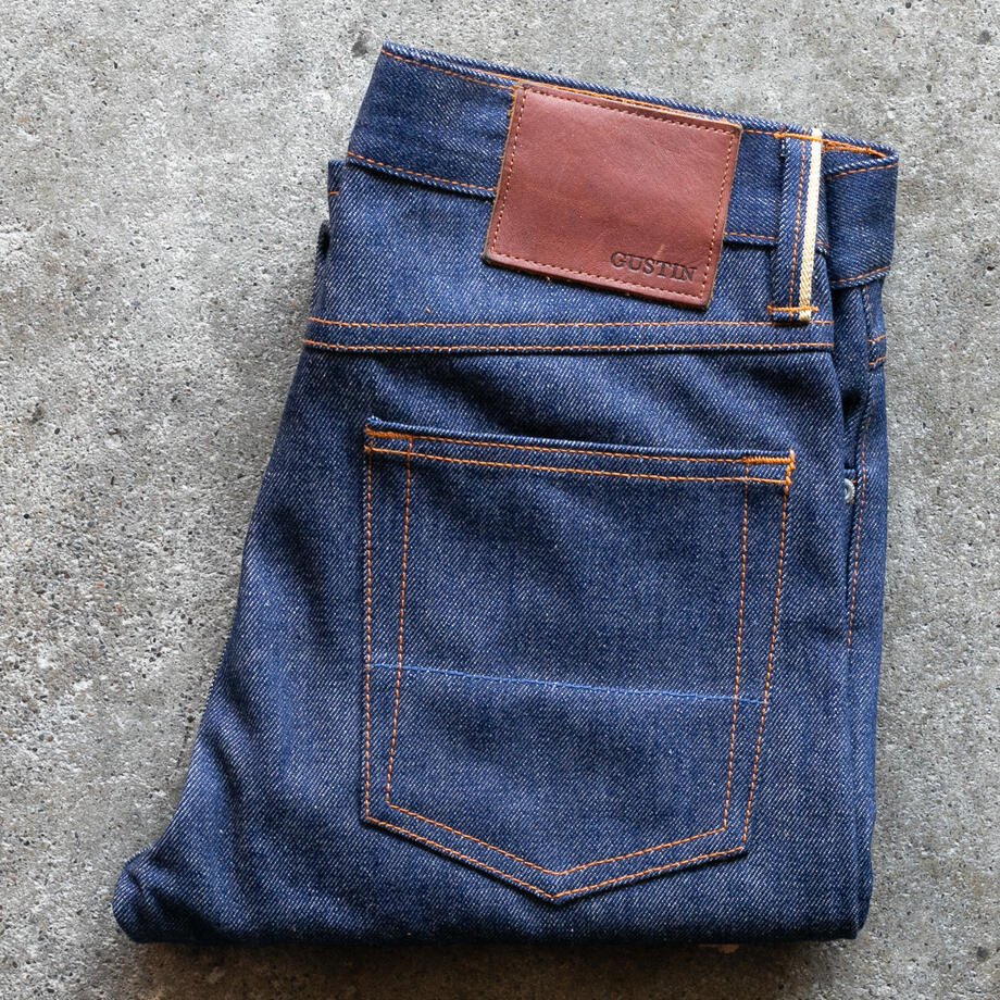 gustin #629 cone mills experimental selvedge - the gold rush