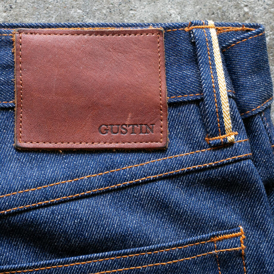 gustin #629 cone mills experimental selvedge - the gold rush