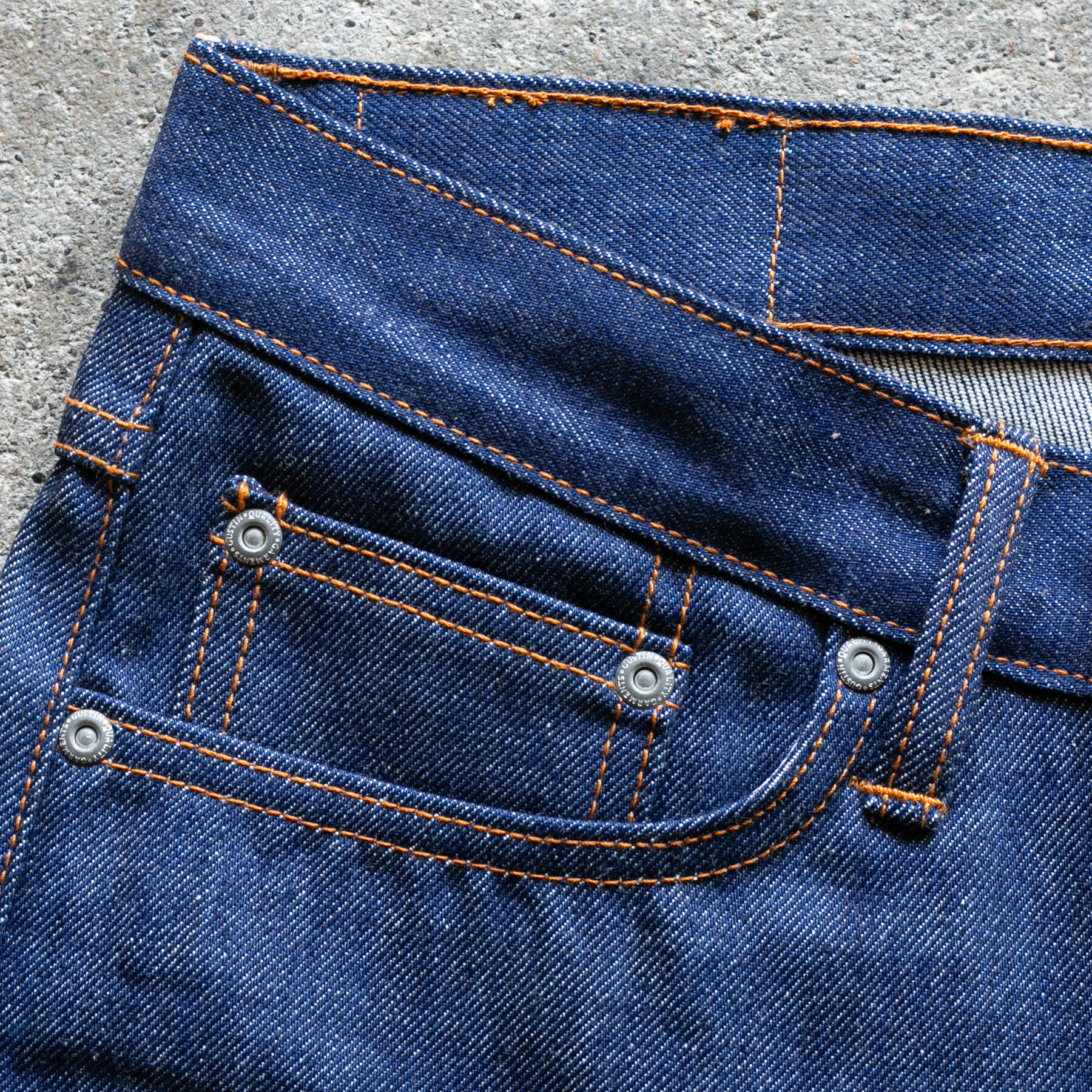 gustin #629 cone mills experimental selvedge - the gold rush