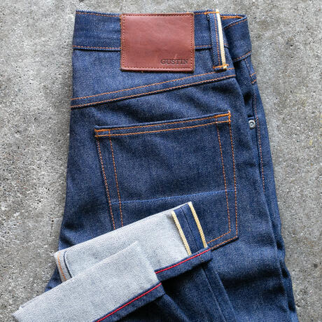 gustin #629 cone mills experimental selvedge - the gold rush