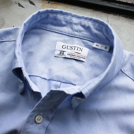 gustin thomas mason blue oxford