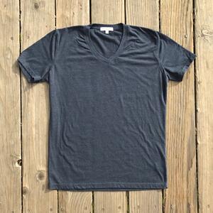 gustin usa heather v-neck t-shirt 2 pack - navy