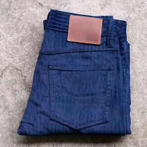gustin #482 japan indigo velvet