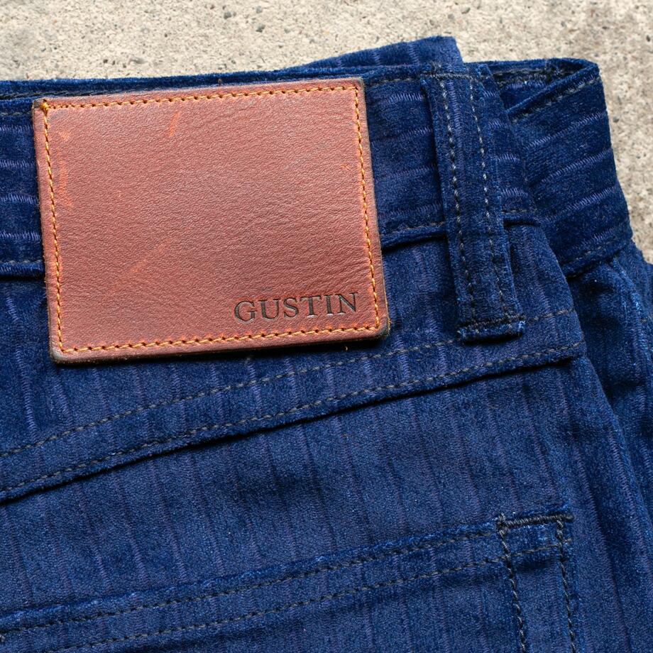 gustin #482 japan indigo velvet
