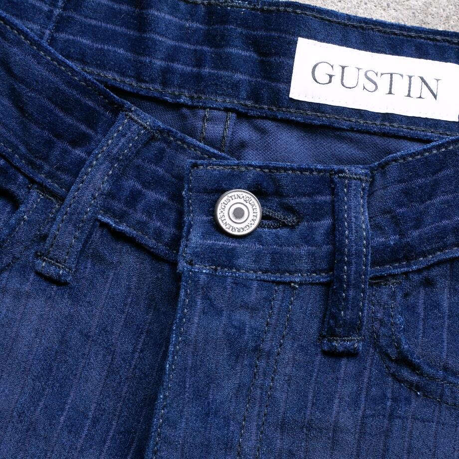 gustin #482 japan indigo velvet