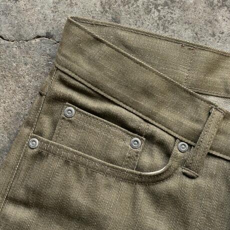 gustin #625 u.s. army od selvedge