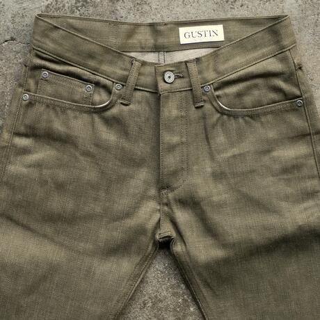 gustin #625 u.s. army od selvedge