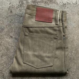 gustin #625 u.s. army od selvedge