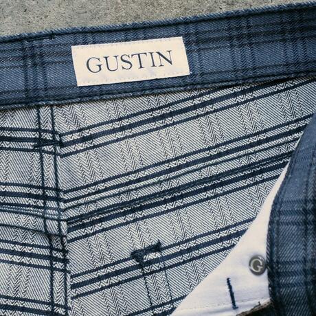 gustin #627 the plaid selvedge