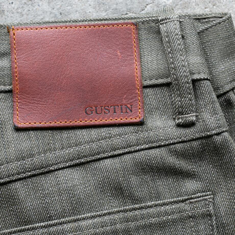 gustin #494 zimbabwe denim - olive