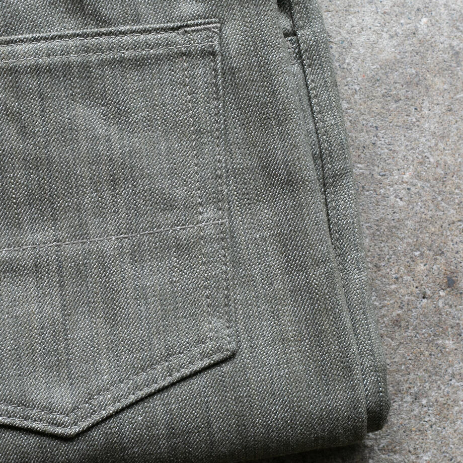 gustin #494 zimbabwe denim - olive